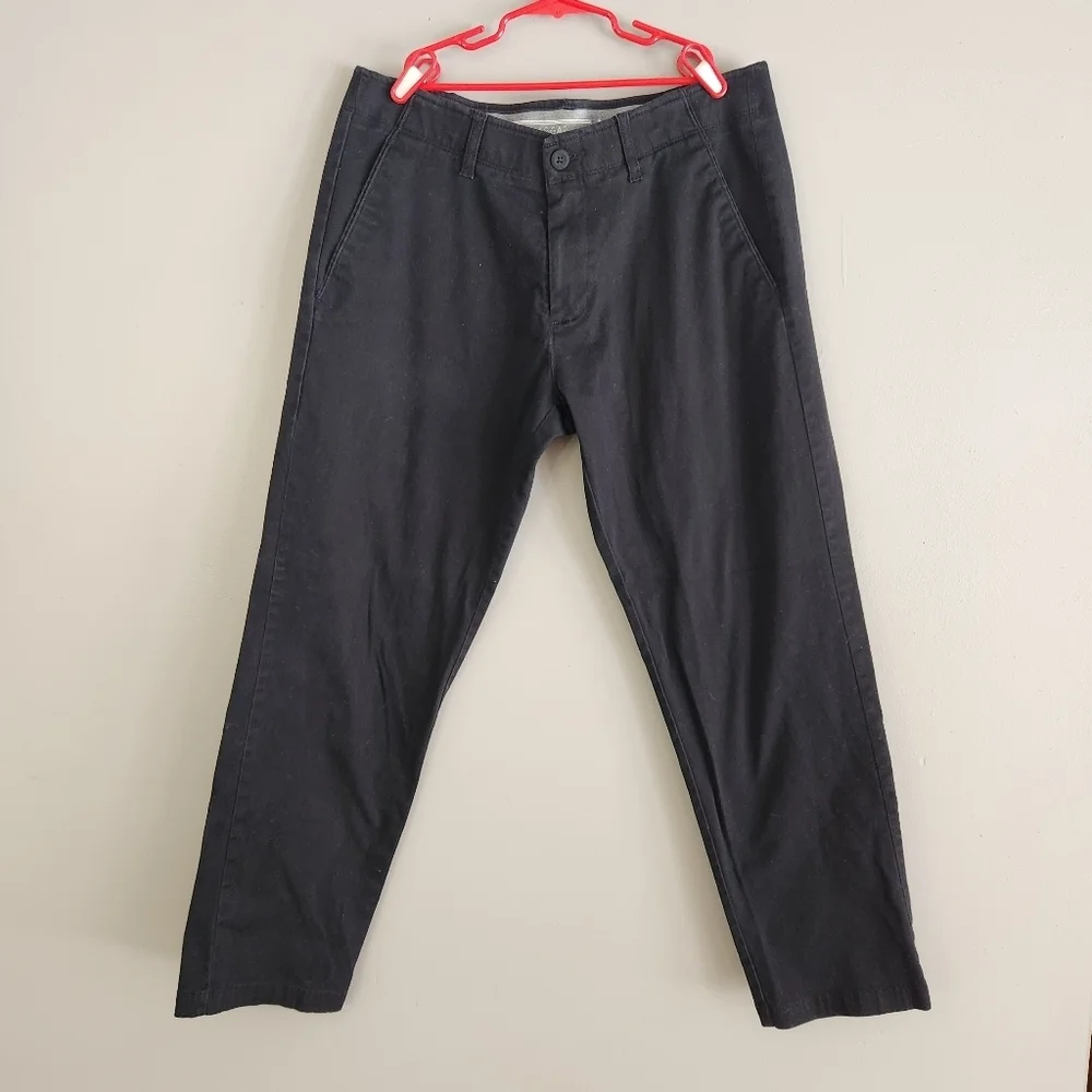Haggar 34 x 30 Men's Dress Pants - Black